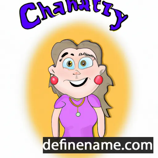 cartoon of the name Charytyna