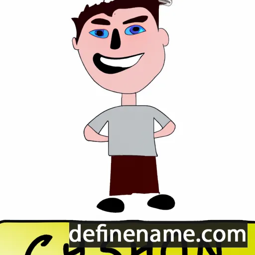 cartoon of the name Chasen