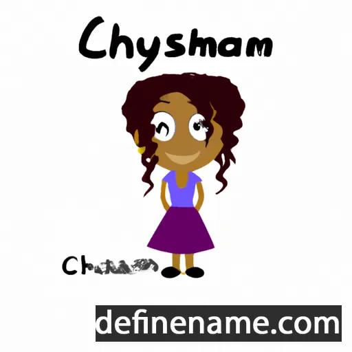 Chasmyn cartoon