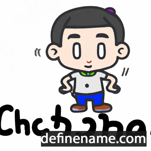 cartoon of the name Chatchai