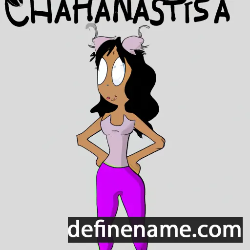 Chauntasia cartoon