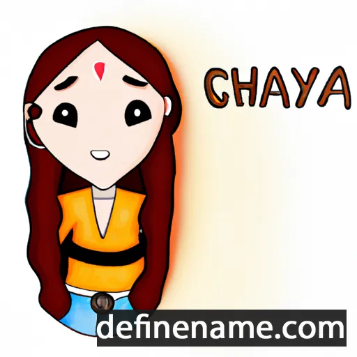 cartoon of the name Ch’ayña