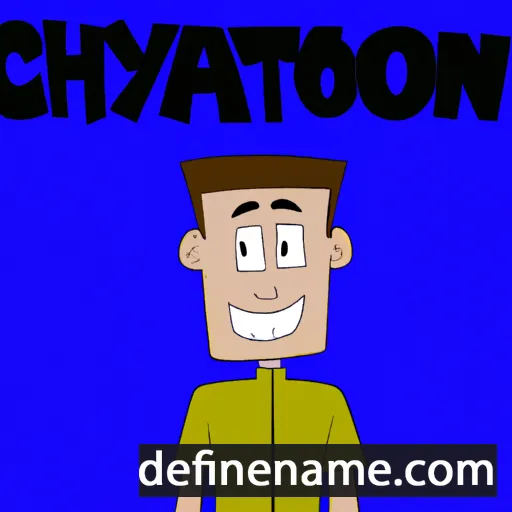 cartoon of the name Chayton