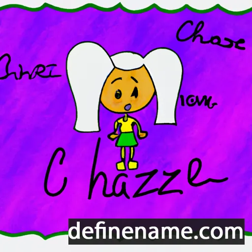 Chazzie cartoon