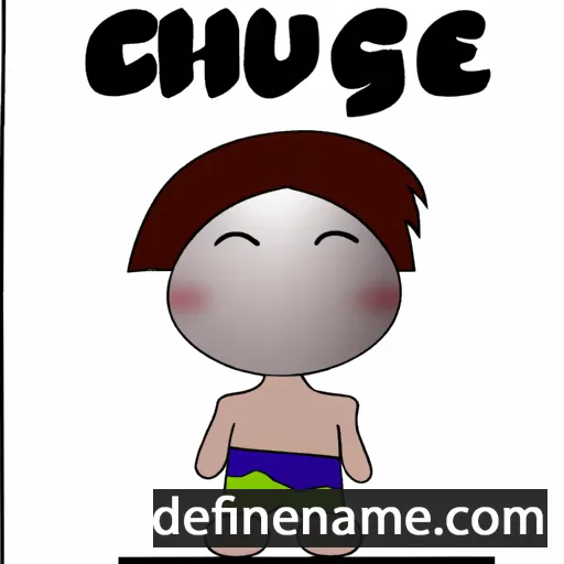 cartoon of the name Chegu