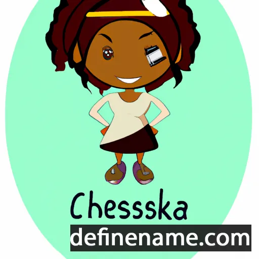 cartoon of the name Chekesha