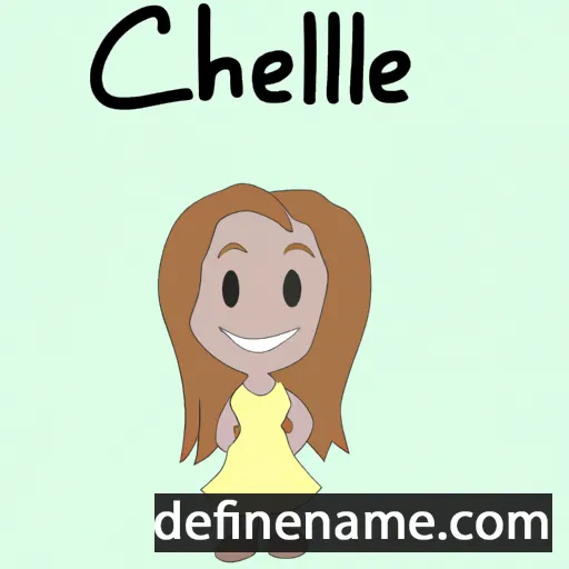 Chellie cartoon