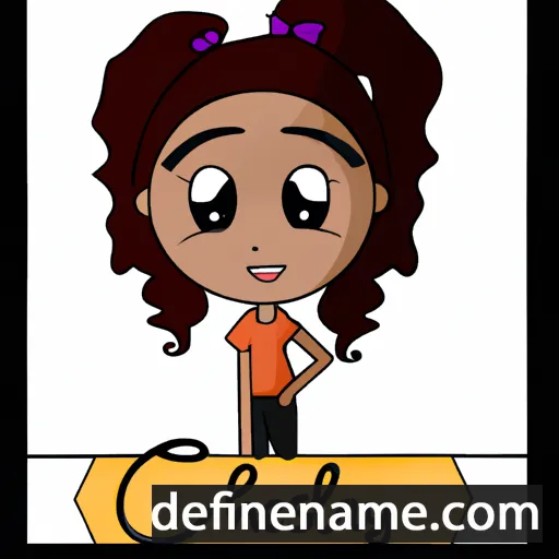 cartoon of the name Chelssy