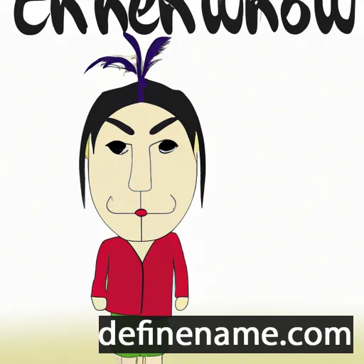 Chenekwahow cartoon