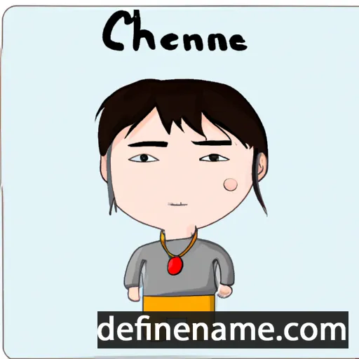 Chenfeng cartoon