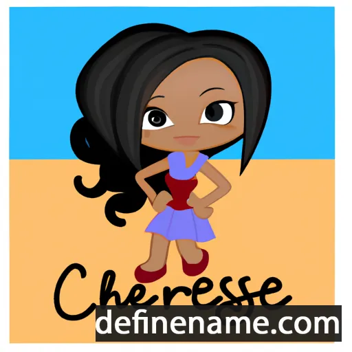 Cherisse cartoon