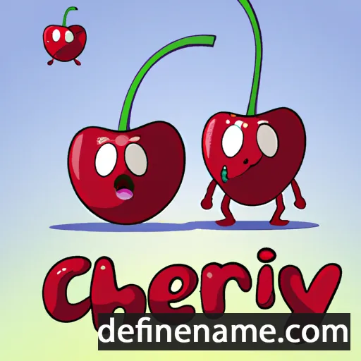 cartoon of the name Cherries