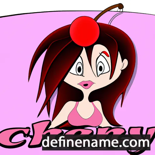 cartoon of the name Cherryn