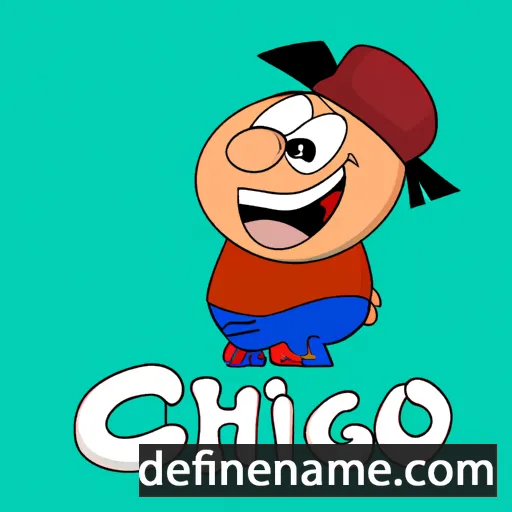 cartoon of the name Chiago