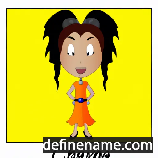 cartoon of the name Chianna