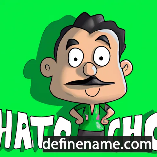 cartoon of the name Chicharito