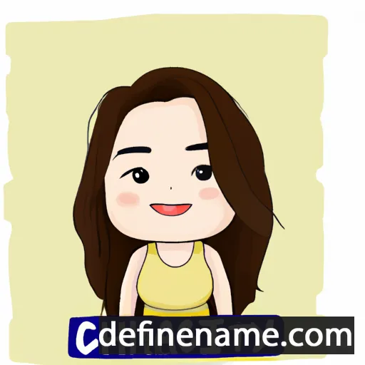 cartoon of the name Chichay