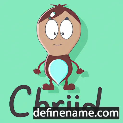 cartoon of the name Chidirim