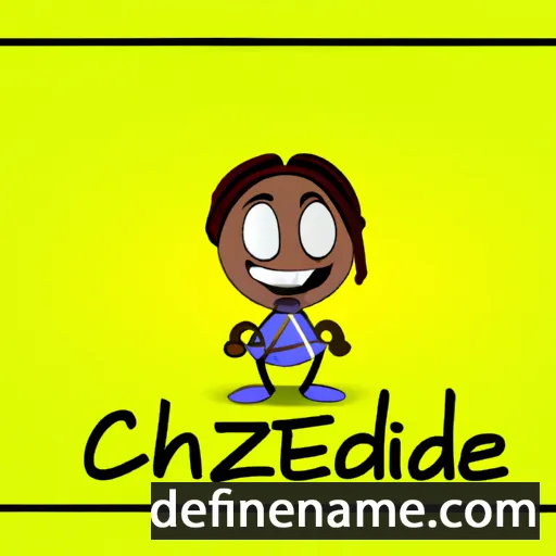 Chiedozie cartoon