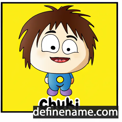 cartoon of the name Chiku