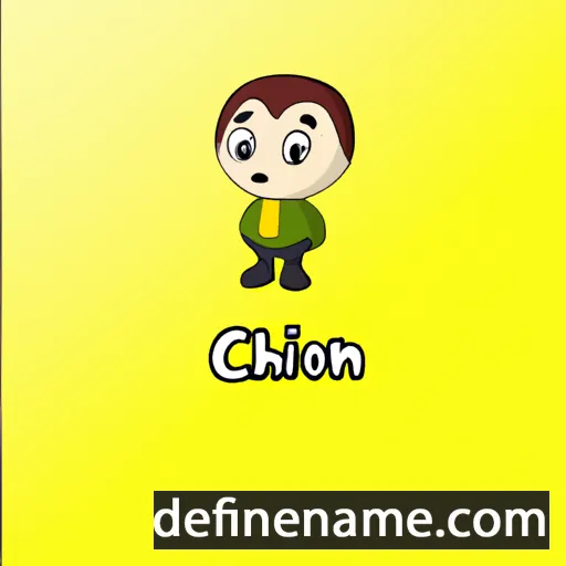 cartoon of the name Chilion