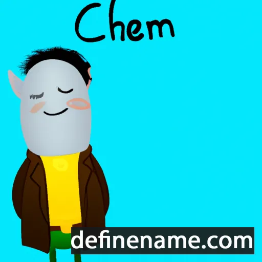 cartoon of the name Chimén