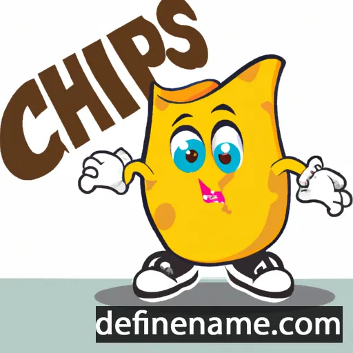 cartoon of the name Chips