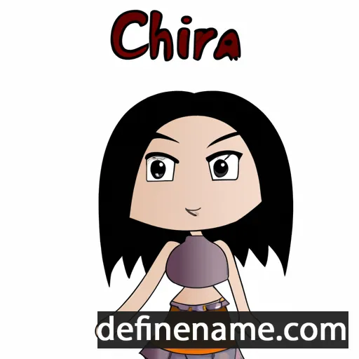 cartoon of the name Chira