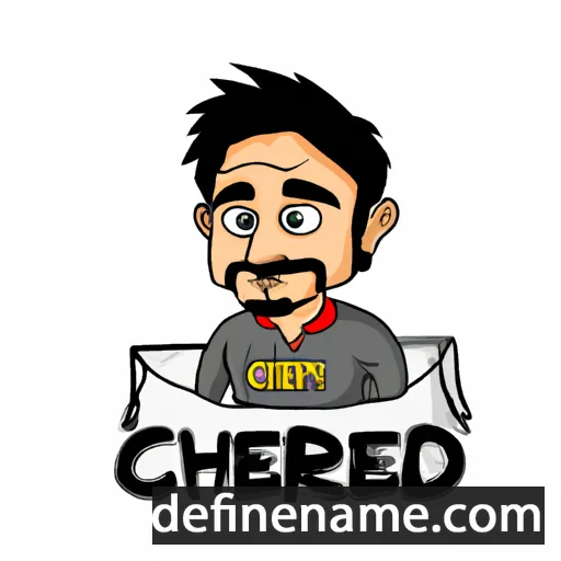 cartoon of the name Chiragdeep