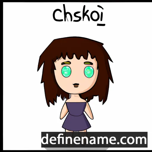 Chisako cartoon