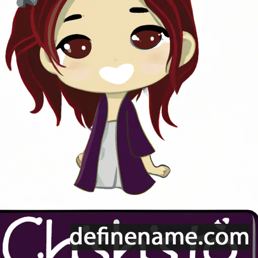 cartoon of the name Chisato