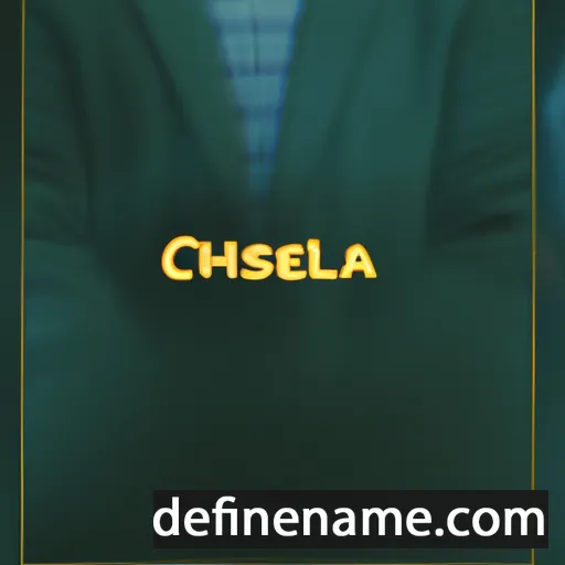 cartoon of the name Chisela