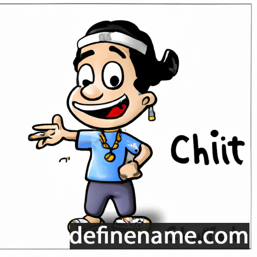 cartoon of the name Chittal