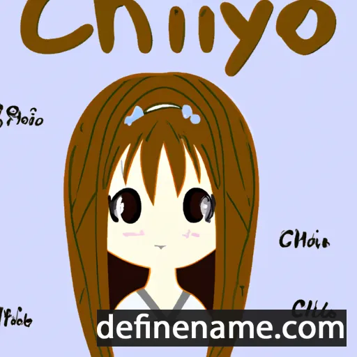 cartoon of the name Chiyori