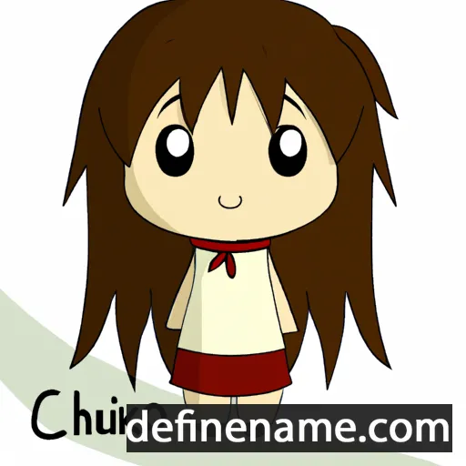 cartoon of the name Chiyuko