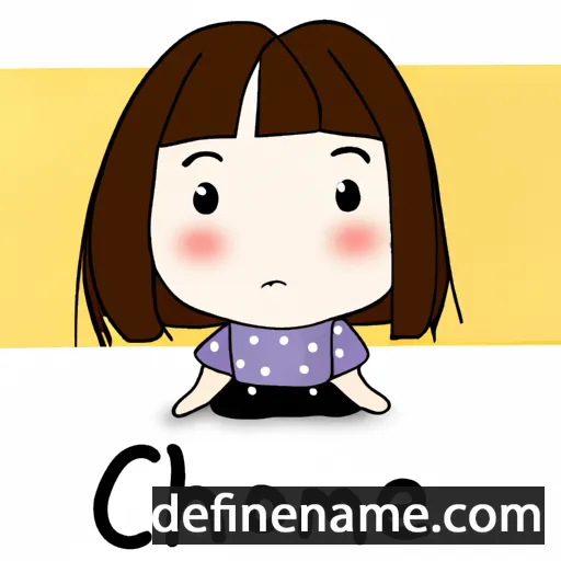 Cho-mae cartoon