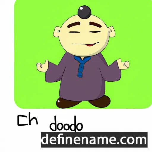 cartoon of the name Choden