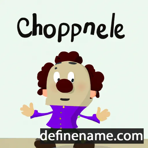 Choimpel cartoon