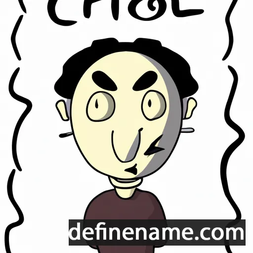 cartoon of the name Chol