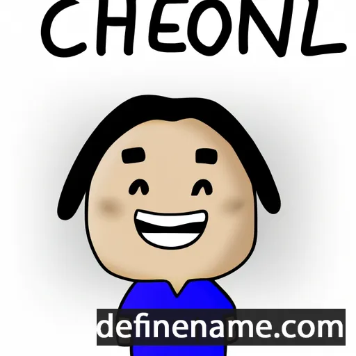 cartoon of the name Choleng