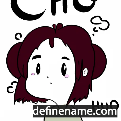 cartoon of the name Chou