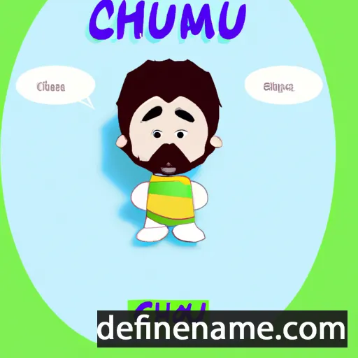 Choumi cartoon