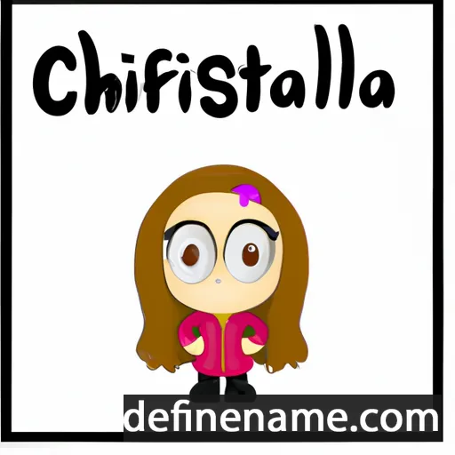 Christalla cartoon