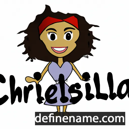 Christella cartoon