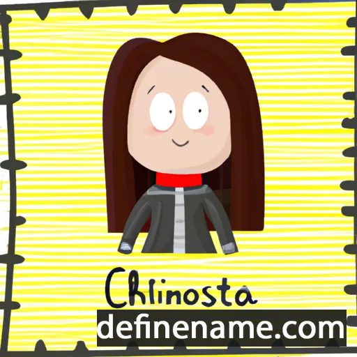 Christena cartoon