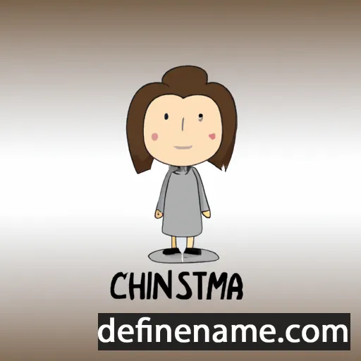 Christianna cartoon