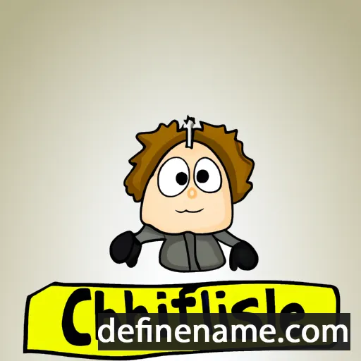 cartoon of the name Christlieb