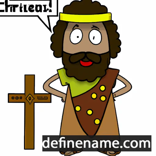 cartoon of the name Christodorus