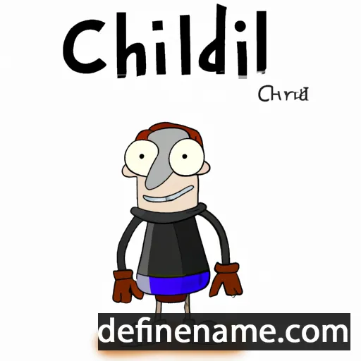 cartoon of the name Chrotlind