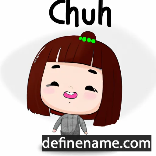 cartoon of the name Chui